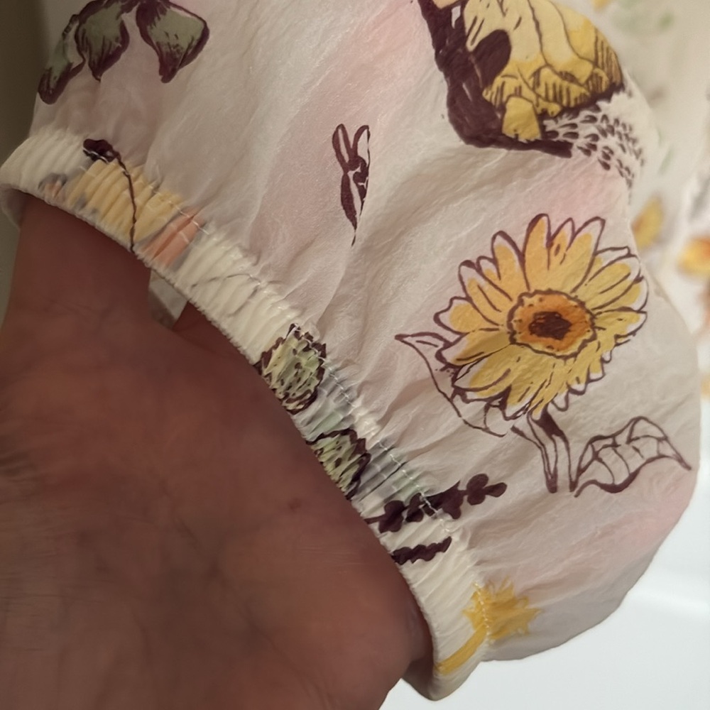 Disney Epcot Flower & Garden Festival Buzz the Bee Packable Hooded Spirit Jersey - Picture 7 of 11